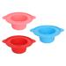 3 Pack Silicone Pot Wax Heater Insert Wide Rim Non-Stick Wax Warmer Replacement Pot for Hair Removal Wax Melting