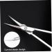 Cuticle Scissors Stainless Steel Manicure Grooming Scissors Curved Slice Pedicure Tool for Nail Cuticle Scissors - Buy Online on GoSupps.com