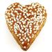 Honey Heart - Gingerbread with Honey and Sugar Pearls - Heart 250g