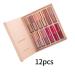 Matte Liquid Lipstick Set - 12PCS Waterproof & Long Lasting Non-Stick Cup Makeup - Buy Online on GoSupps.com