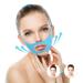 Facelift Slimming Belt for Women Double Chin Reducer V Line Cheek Lift Thin Mask Strap Anti Wrinkle Bandage (Blue)
