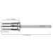 Pana Loxo Silver Easy-Off Mandrel Bit 3/32 Inch Shanks for Nail Drill/File - Made in USA | International Shipping Available - Buy Online on GoSupps.com