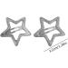6pcs Sparkling Hairpins Sweet Hair Barrettes Five-Pointed Star Hair Side Clip Fashion Accessories Gift for Women Girls - Buy Online on GoSupps.com