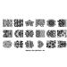 Buy Moyou Stamping Schablon - Bridal 06 | International Shipping | Perfect for Nail Art - Buy Online on GoSupps.com