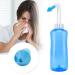 Neti Pot Sinus Rinse Kit - 500 ML Nasal Cleaner for Adults & Kids | Effective Nasal Irrigation - Buy Online on GoSupps.com