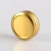 Zeoabsy 10-Pack 30ml Gold Aluminum Jars for Cosmetics Candles Ointments | Screw Lid Doses with Spatulas & Labels - Buy Online on GoSupps.com