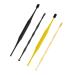 FOMIYES 2 Sets Ear Spoon Two Piece Set Flash Suit Ear Cleaning Tools Pimple Tools Pimple Comedone Extractor Tool Ear Picking Tool Set Reliable Ear Pick Practical Ear Picks Plastic Earphone