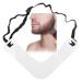 A Beard Shaper Neckline Guide Adjustable Beard Shaping Tool Hands-Free Beard Trimmer Tool Stencil for Facial Hair Hairline Shaving Neckline Shaving