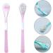 Bailey Double-Sided Tongue Cleaner Scraper - Silicone Brush for Effective Tongue Cleaning & Oral Care - Buy Online on GoSupps.com