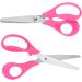 Left Handed Kids Craft Scissors - Set of 3 Blunt Safety Scissors for Ages 3+ - Stainless Steel with Soft Comfort-Grip Handles - Buy Online on GoSupps.com