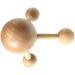 Wooden Roller Massager for Scalp & Body Pain Relief - Shiatsu Therapy & Foot Reflexology - Buy Online on GoSupps.com