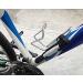 Mini Bike Pump Bracket - Fits 0.94-1.06 in Pump Diameter - Road Bike Hand Pump Holder for Bicycle Frame Mounting - Buy Online on GoSupps.com