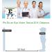 NOYOC 20ft Snellen Eye Chart with Wooden Frame - 22x11 Canvas Low Vision Chart for Kids, Eye Exams & Wall Decor - Includes Occluder and Hand Pointer - Buy Online on GoSupps.com