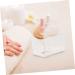 Ipetboom 2 Pi ces Palette de Nail Art Transparente Acrylique Forme C ur Plateau M lange Vernis Ongles Portable et Pratique avec Pr sentoir pour Accessoires Manucure et Salon Professionnel - Buy Online on GoSupps.com