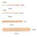 DecBlue Wooden Wax Sticks 300 Pcs - Hair Removal Spatulas in S M L Sizes for Body, Legs, Facial - Craft Sticks 300Pcs - Buy Online on GoSupps.com