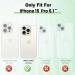 Buy Bitobe iPhone 15 Pro Protective Cover - Cute Butterfly Design Luxurious Edge & Camera Protection - Perfect for Women & Men - Buy Online on GoSupps.com