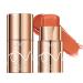 Creamy Lightweight Lipstick Tint Waterproof Multi-Stick Makeup for Women Natural Cream Blusher Makeup 3