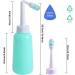Snykes Postpartum Perineal Wash Bottle - 500ml Portable Bidet for Women Postpartum Care - Green 17 oz Maternity Essential for Traveling - Buy Online on GoSupps.com