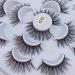 Icycheer 7 pairs false eyelashes 5d nerz handmade false eyelashes thick crisscross fluffy long soft reusable eyelash extension for lady girls (03)