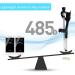 Folding Forearm Crutch Lightweight Adjustable Aluminum Walking Stick for Adults Ergonomic Rubber Handle 1 Unit - Buy Online on GoSupps.com