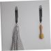 Alipis 2pcs Hook Storage Hangers Clothes Rack Hooks Door Hanger Hook for Hats Hook Door 8.00X3.70X1.30CM Black - Buy Online on GoSupps.com