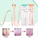 Stainless Steel Tongue Cleaner 3 Pack - Rustproof Rose Gold for Adults & Kids | Reduce Oral Problems - Buy Online on GoSupps.com