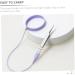 BELLIFFY Tweezers Silicone Bracelet Lash Tweezers Bracelet Lash Tweezer Wristband Professional Tweezers Useful Lash Tweezer Makeup Lash Applicator Pro Tools Eyelash Tools Purple - Buy Online on GoSupps.com