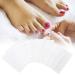 Self-Adhesive Transparent Toenail Stickers - 50 Sheets Double-Sided for Artificial Nails | Best eCommerce Shipping Internationally - Buy Online on GoSupps.com