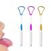 4PCS Silicone Tongue Cleaner Set - Double-Sided Brush for Adults & Kids | Fresh Breath Tool & Bad Breath Treatment - Buy Online on GoSupps.com