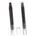 Balacoo 2pcs Make up Brush Makeup Brush Eye Shadow Sticks Eye Shadow Pens Set Lasting Eye Makeup Pencil