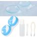 Entatial Mushroom Shape Contact Lens Storage Holder - Portable Case & Tweezers for Daily Use | Shop Internationally - Buy Online on GoSupps.com