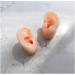Simulation Silicone Ear Model 1 Pair Soft Silicone Artificial Ear Model Long Ear Canal Deep Ear Canal Learning Props for Ear Picking Practice - Buy Online on GoSupps.com