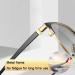Lightweight Metal Frame Reading Glasses for Men | Anti Blue Light Rectangle Computer Visual Aid | Spring Hinges | 2.5X Magnification - Buy Online on GoSupps.com