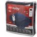 Eldom KT100 Bushy Heating Blanket - Electrical Washable with Overheating Protection 9 Heat Levels & Timer | Plush Cozy Fluffy Blanket | 160x120 cm Blue - Buy Online on GoSupps.com