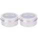 Uonlytech 10pcs 80ml Empty Aluminium Cream Jars - Sealed Cosmetic Boxes for Home & Travel - Buy Online on GoSupps.com
