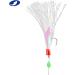 Fishing Rigs 6 Hook Set Rainbow Skin Silk String Hook Lure Bait Rig Tackle - Available in 5/10/25/50/100 Packs - Buy Online on GoSupps.com