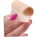 Hemoton Silicone Gel Toe Separator Caps - 1 Pair Beige - Toe Protector Spacers for Toe Alignment and Pain Relief - 2pcs - Buy Online on GoSupps.com