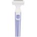 ELAYARD Waterproof Electric Ladies Shaver Dual Head Bikini Facial Trimmer for Dry Use Suitable for Body Face Armpits Durable Easy to Use