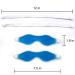 Reusable Cooling Eye Mask for Hot Cold Treatment - 2 Pack Blue Eye Mask for Eye Strain, Puffy Eyes, Dark Circles & Fine Lines - Buy Online on GoSupps.com