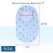 Stretchy Ostomy Support Garment 4 Pcs Set with Round Opening for Ileostomy Stoma - HXCH Colostomy Bag Covers - Buy Online on GoSupps.com