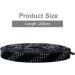 Ice Hockey Skate Laces - Waxed Flat Wide Laces for Enhanced Performance | Durable & Tearproof Black Laces - 1 Pair - Buy Online on GoSupps.com