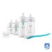 Philips Avent Baby Bottles with AirFree Valve Gift Set - 4 Bottles Pacifier & Brush for Newborns 0-12 Months (Model SCD657/11) - Buy Online on GoSupps.com