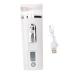 BIUDECO Hydrating Instrument Face Sprayer Portable Facial Mister Fog Humidifier Handheld Steamer White Abs
