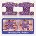 Npkgvia Anti Snoring Patch Nasal Strips for Better Nose Breathing and Snore Stopping - Purple, One Size - Buy Online on GoSupps.com