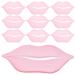 GALPADA 20pcs Lip Mask Lip Overnight Gentle Overnight Dry Skincare Care Cosmetic Products Women Products Supplies Collagen Material Pink