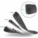 Vogue Newrui Height Increase Insoles - Taller Shoes Insoles with Variable Cushioned Heel Inserts and Arch Support for Women - Black (S) - Buy Online on GoSupps.com