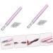 Beaupretty 2 Sets Colored Pen Gel Nail Kit Nail Art DIY Pen Girls Nail Kit Nail Dip Kits Flower Pressing Kit Girls Accessories Painting Tools Nail Kits Manicure Pink Nail Tool Metal - Buy Online on GoSupps.com