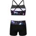 Inhzoy Kids Girls 2 PCS Sequins Mermaid Tank Top Booty Shorts Leotard Suit Dark Night Black 6 - Buy Online on GoSupps.com