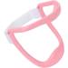 Cervical naked tendon traction device neck support adjustable design prevents cervical spondylosis neck support to relieve pressure pain on the cervical spine (color: pink)