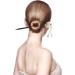 URFEDA Wooden Hair Sticks Chinese Hair Stick Vintage Flowers Hair Clips Elegant Hair Sticks Fashion Hair Stick Hair Accessories Chinese Style Wooden Hair Clips for Women Girls 2 Pieces - Buy Online on GoSupps.com